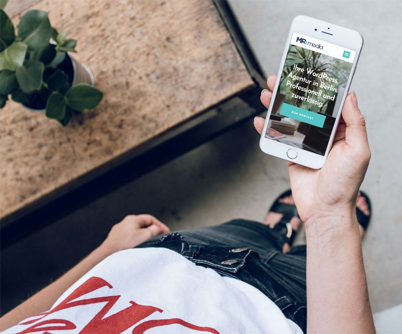 WordPress auf dem Smartphone